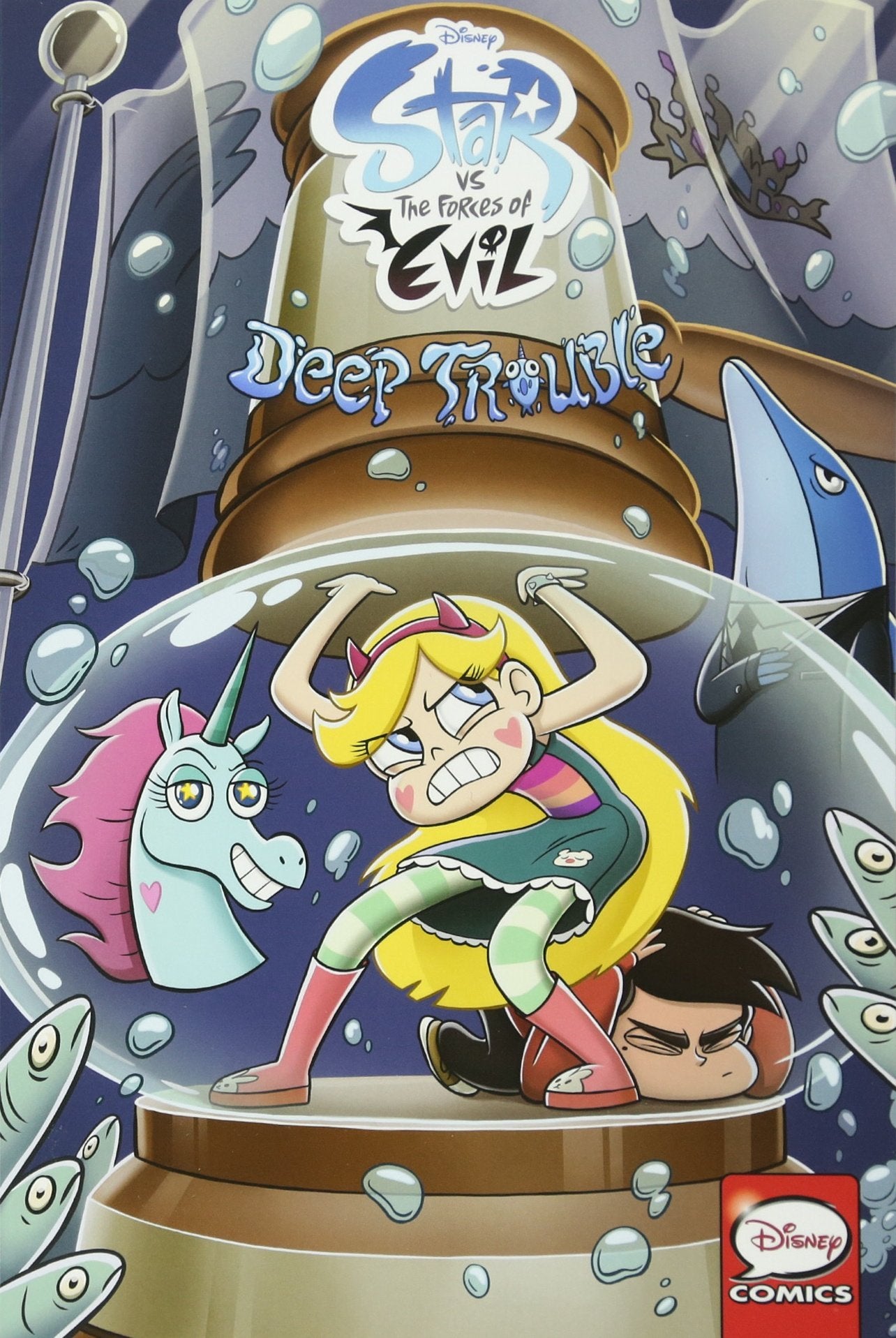 Disney Star vs. The Forces of Evil Comics Collection: Deep Trouble,Used