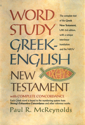 Word Study GreekEnglish New Testament: with complete concordance,Used