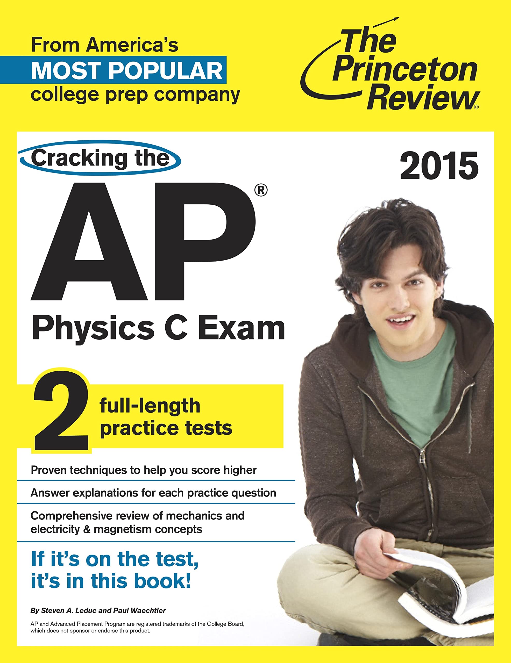 Cracking The Ap Physics C Exam, 2015 Edition (College Test Preparation),Used