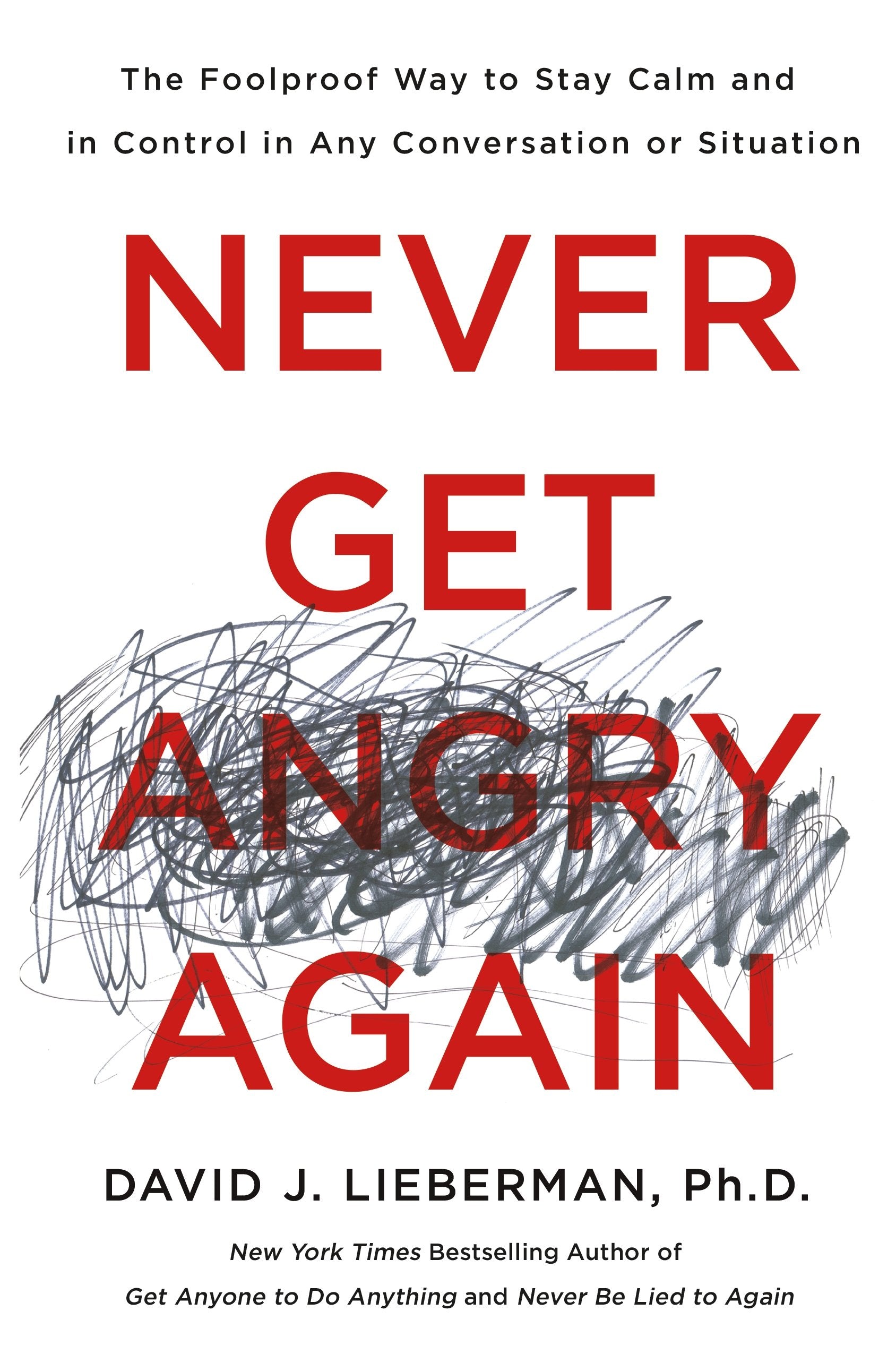 Never Get Angry Again: The Foolproof Way to Stay Calm and in Control in Any Conversation or Situation,Used