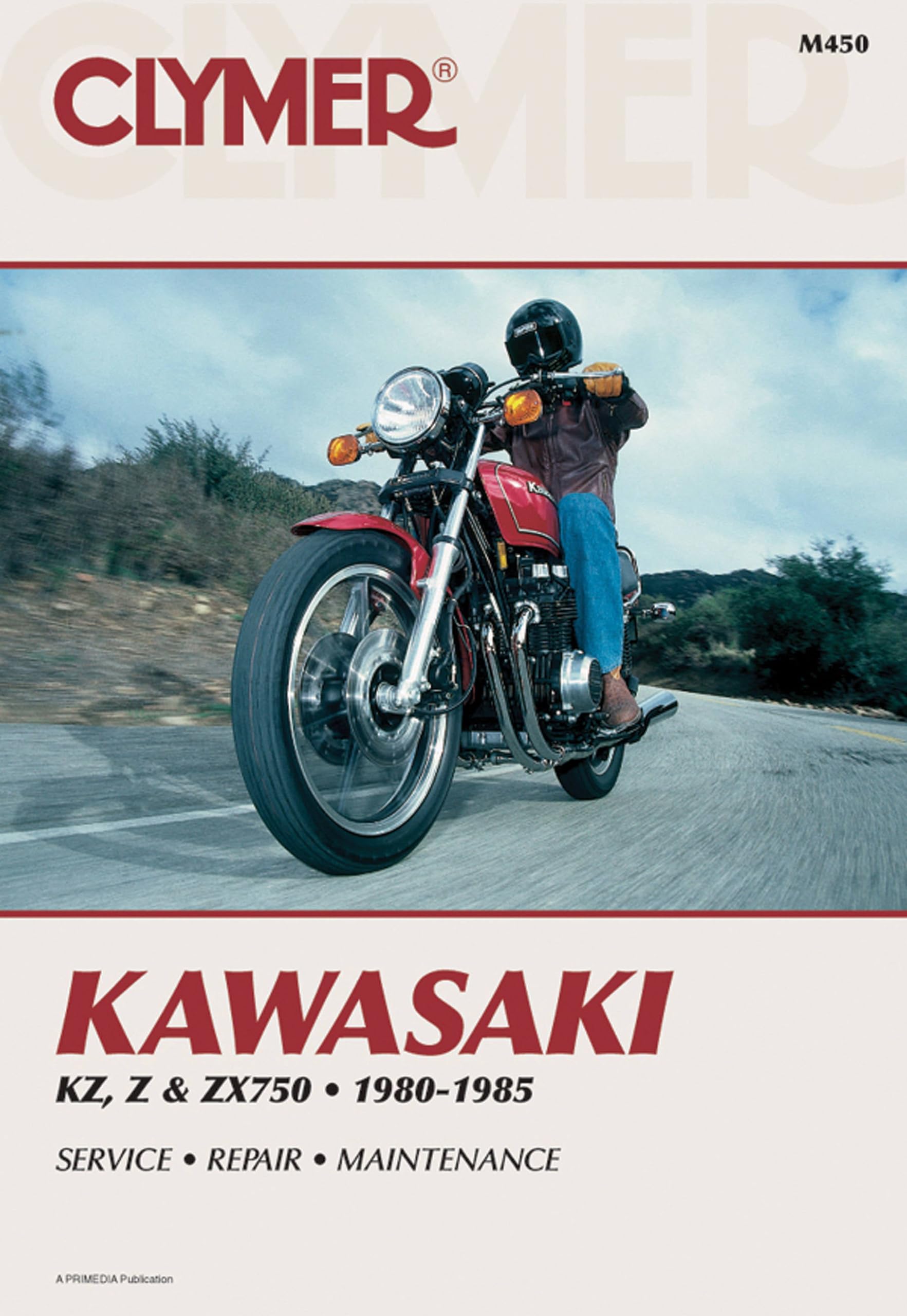 Kawasaki KZ, Z and ZX750 Motorcycle (19801985) Service Repair Manual,Used