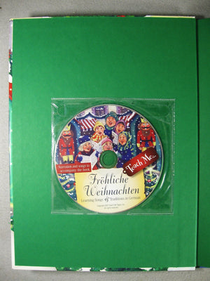 Frohliche Weihnachten: Learning Songs & Traditions in German Book & Audio CD (Teach Me) (Teach Me Series) (German and English Ed,Used