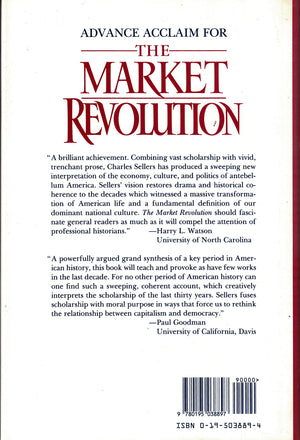 The Market Revolution: Jacksonian America, 18151846,New