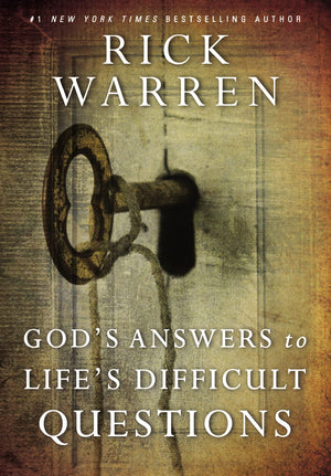 God's Answers to Life's Difficult Questions: Principles for Successful Living (Living with Purpose),Used