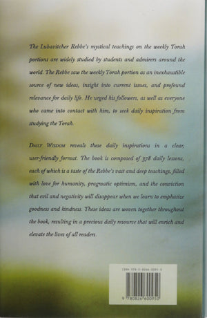 Daily Wisdom: Inspiring Insights On The Torah Portion From The Lubavitcher Rebbe