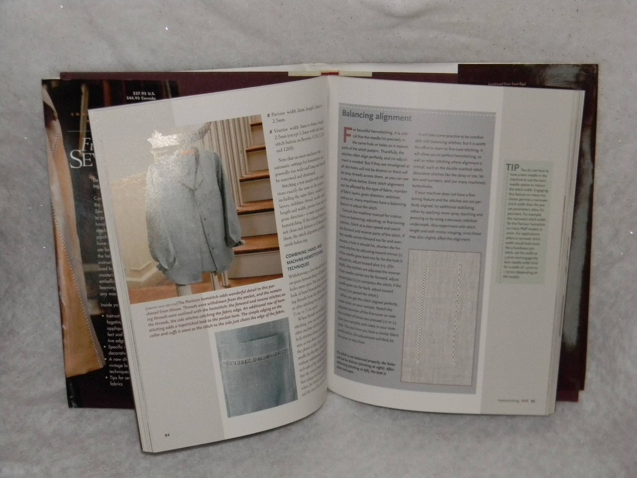 Fine Machine Sewing Revised Edition: Easy Ways to Get the Look of Hand Finishing and Em,Used