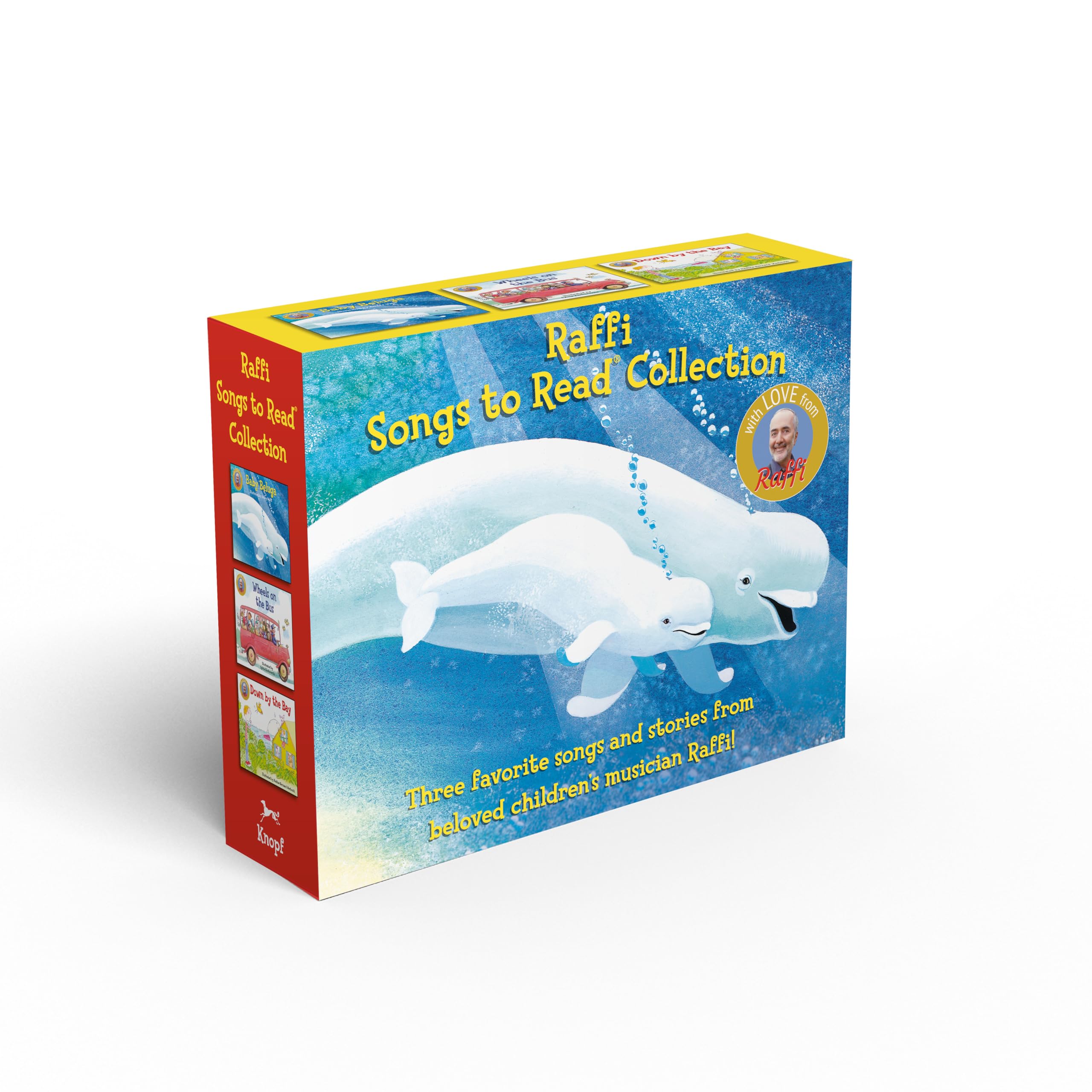 Raffi Songs to Read Boxed Set: Baby Beluga; Wheels on the Bus; Down by the Bay,New