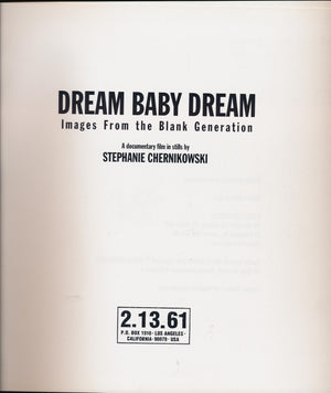 Dream Baby Dream: Images from the Blank Generation,New