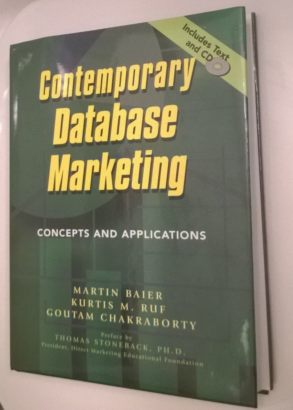 Contemporary Database Marketing: Concepts and Applications,Used