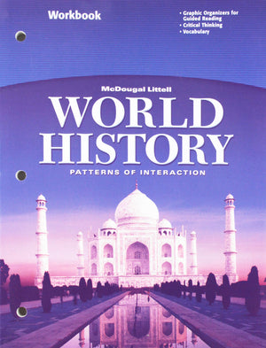 World History: Patterns of Interaction: Workbook,Used