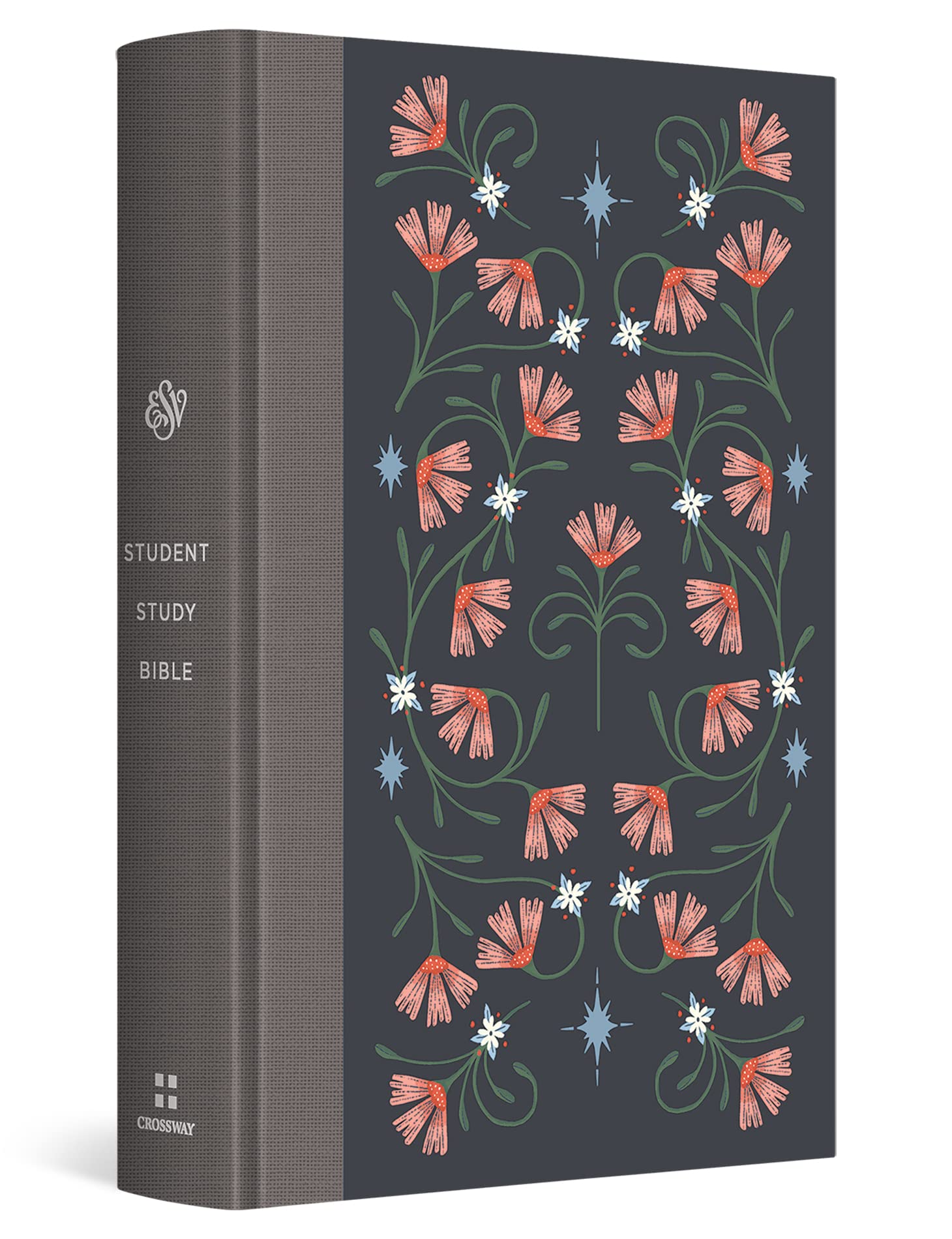 ESV Student Study Bible (Hardcover, Flowers Design),New