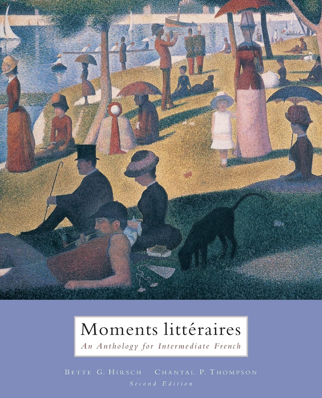 Moments Litteraires: An Anthology for Intermediate French (English and French Edition),Used