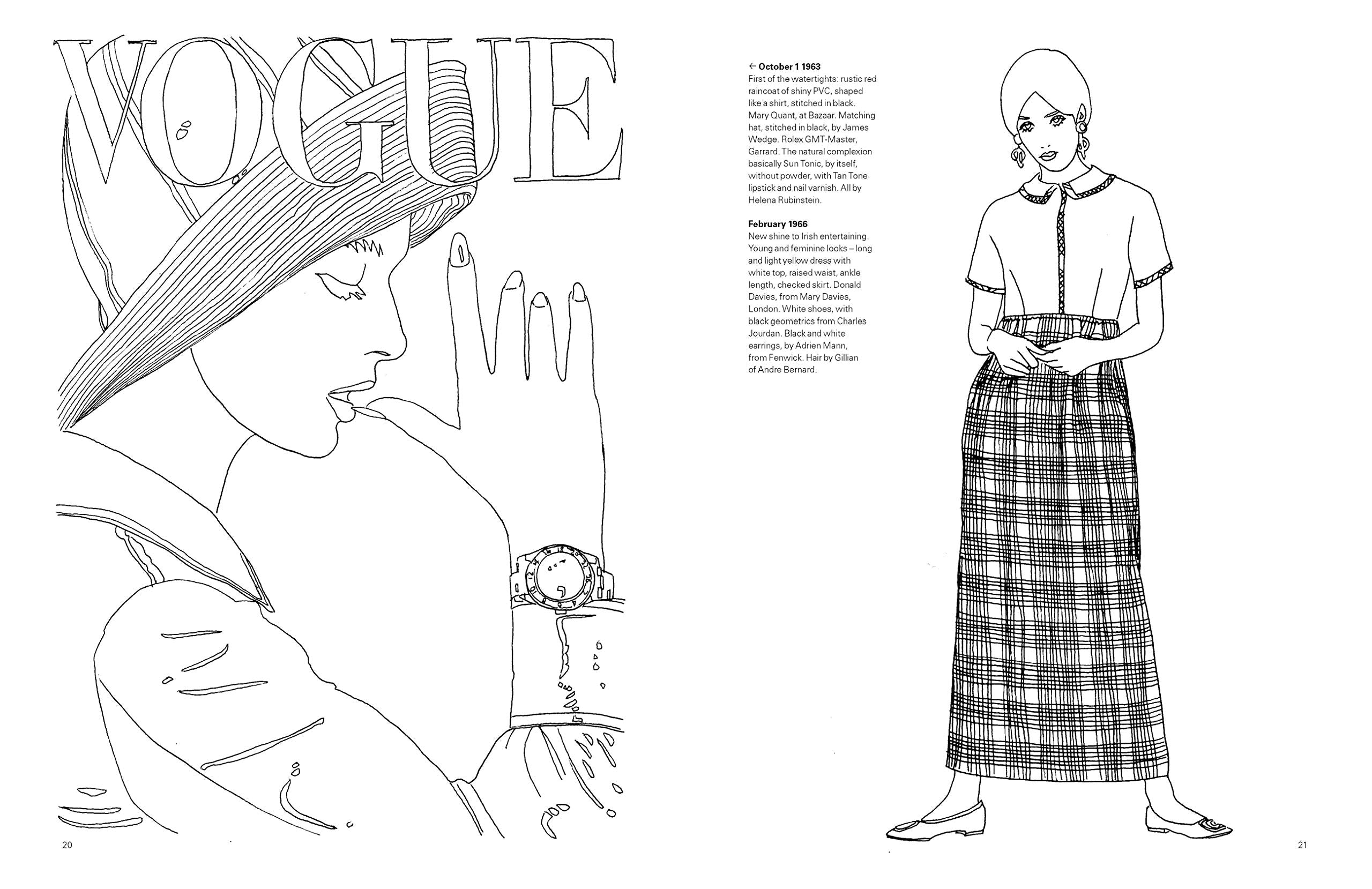 Vogue Goes Pop: Coloring Book,New