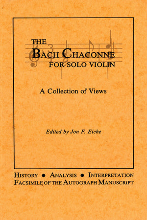 The Bach Chaconne for Solo Violin,Used