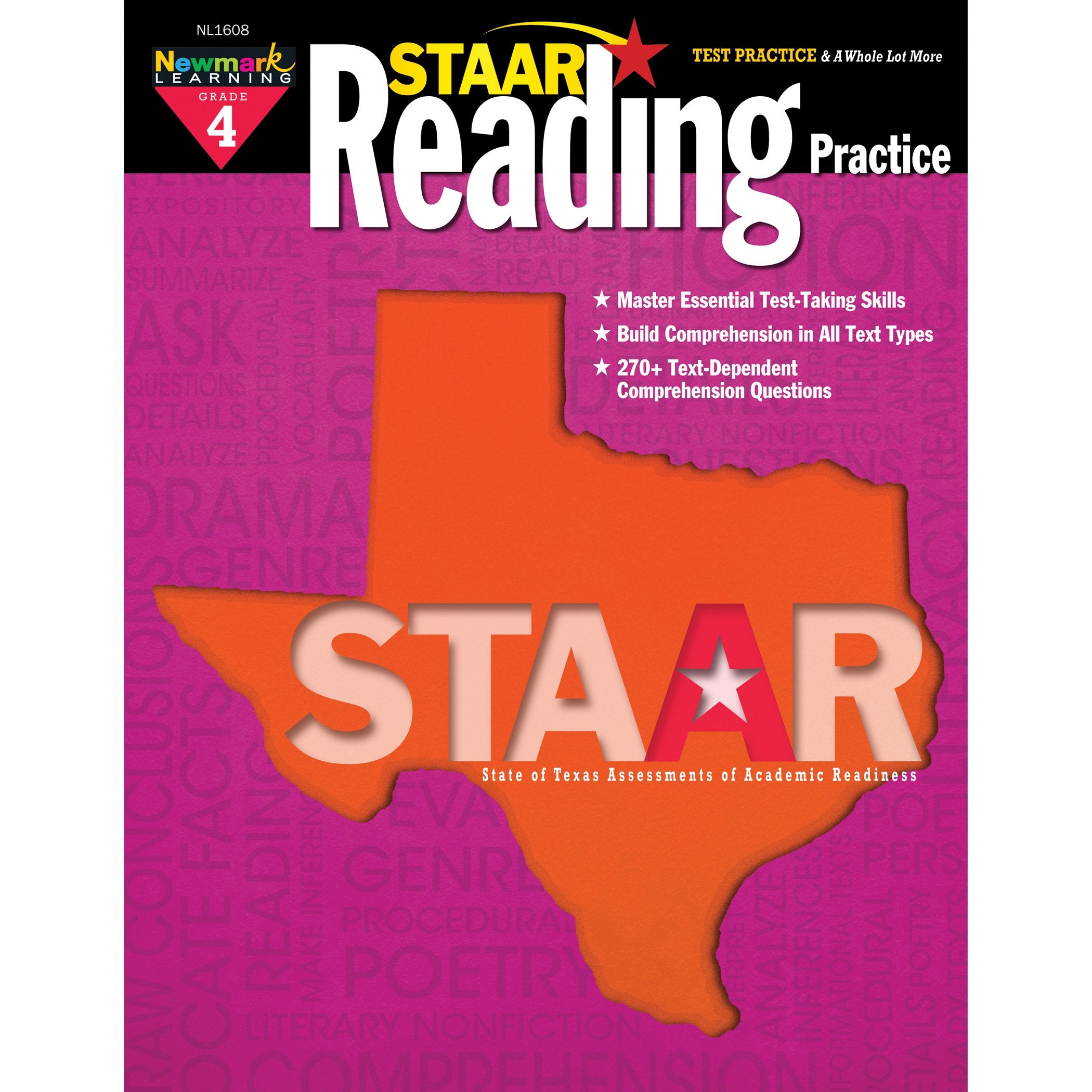 Staar Reading Practice I For Children In Grade 4 I Allinclusive Workbook For Staar Prep I Minilessons, Practice Pages, Assessm
