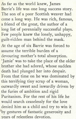 J. M. Barrie: the man behind the image,Used