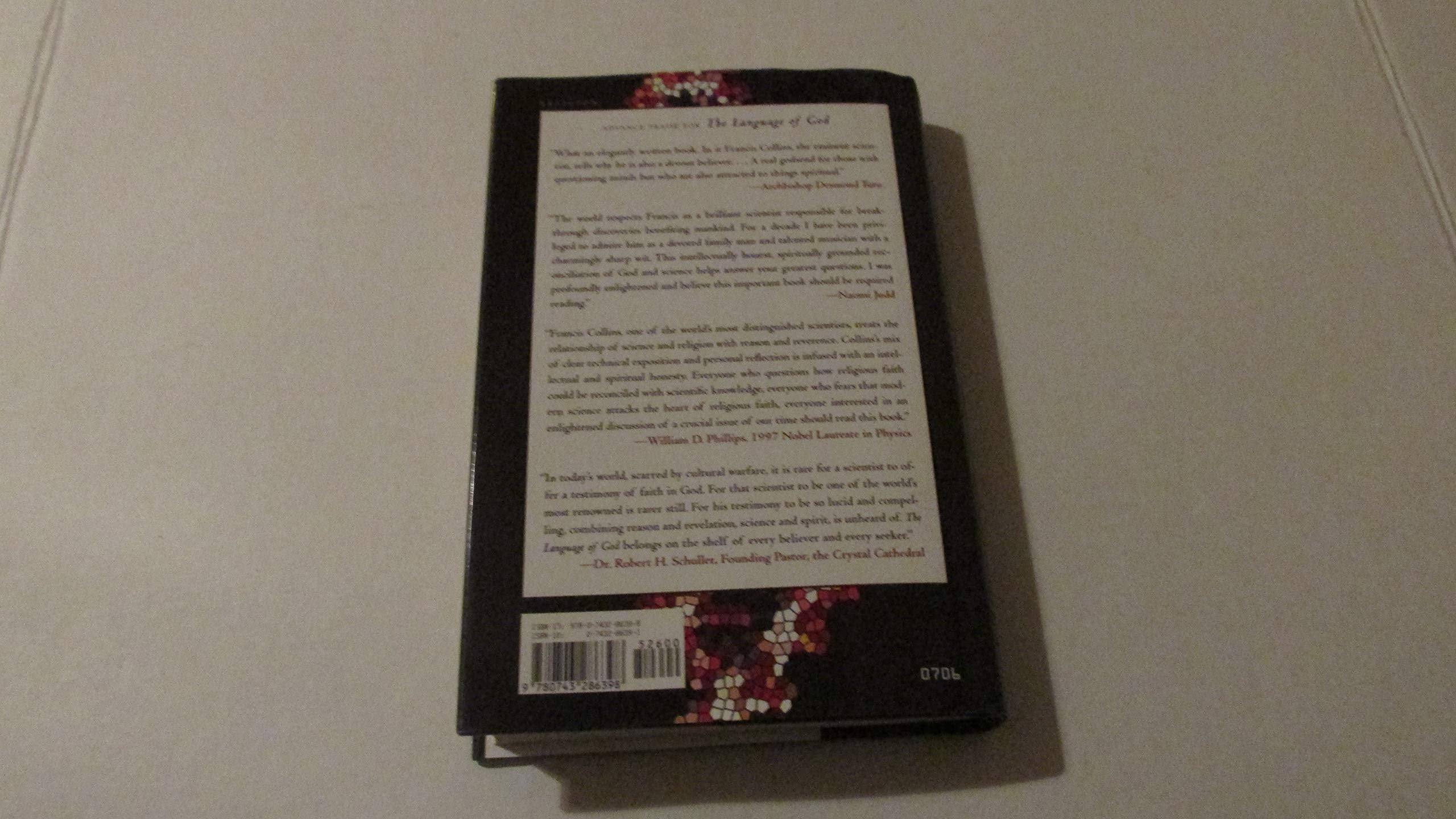 The Language of God: A Scientist Presents Evidence for Belief,New