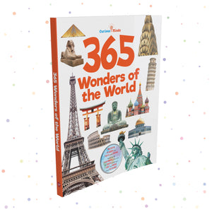 365 Facts Amazing Wonders Of The World Encyclopedia For Kids 6+ | Fun & Educational Facts About Iconic Landmarks & Natural Wonders | Perfect Gift For Young Explorers & History Lovers