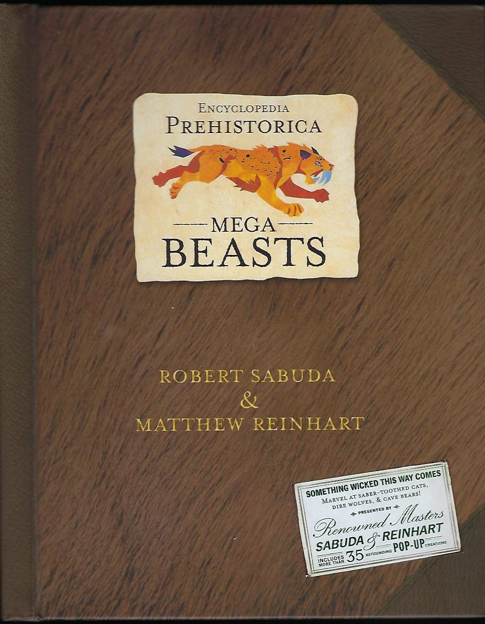 Encyclopedia Prehistorica Megabeasts Popup