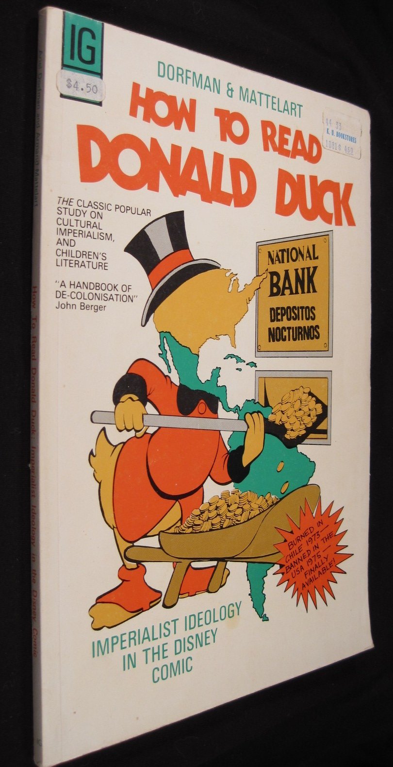 How To Read Donald Duck : Imperialist Ideology In The Disney Comic,Used