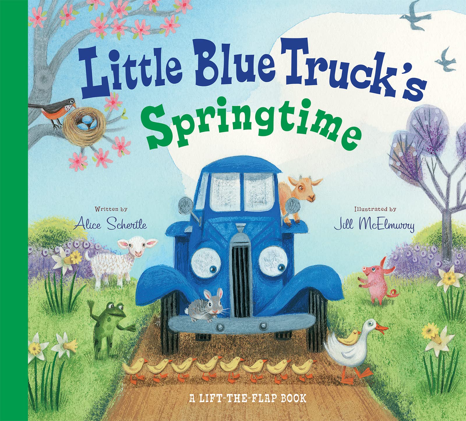 Little Blue Truck's Springtime: An Easter And Springtime Book For Kids,New