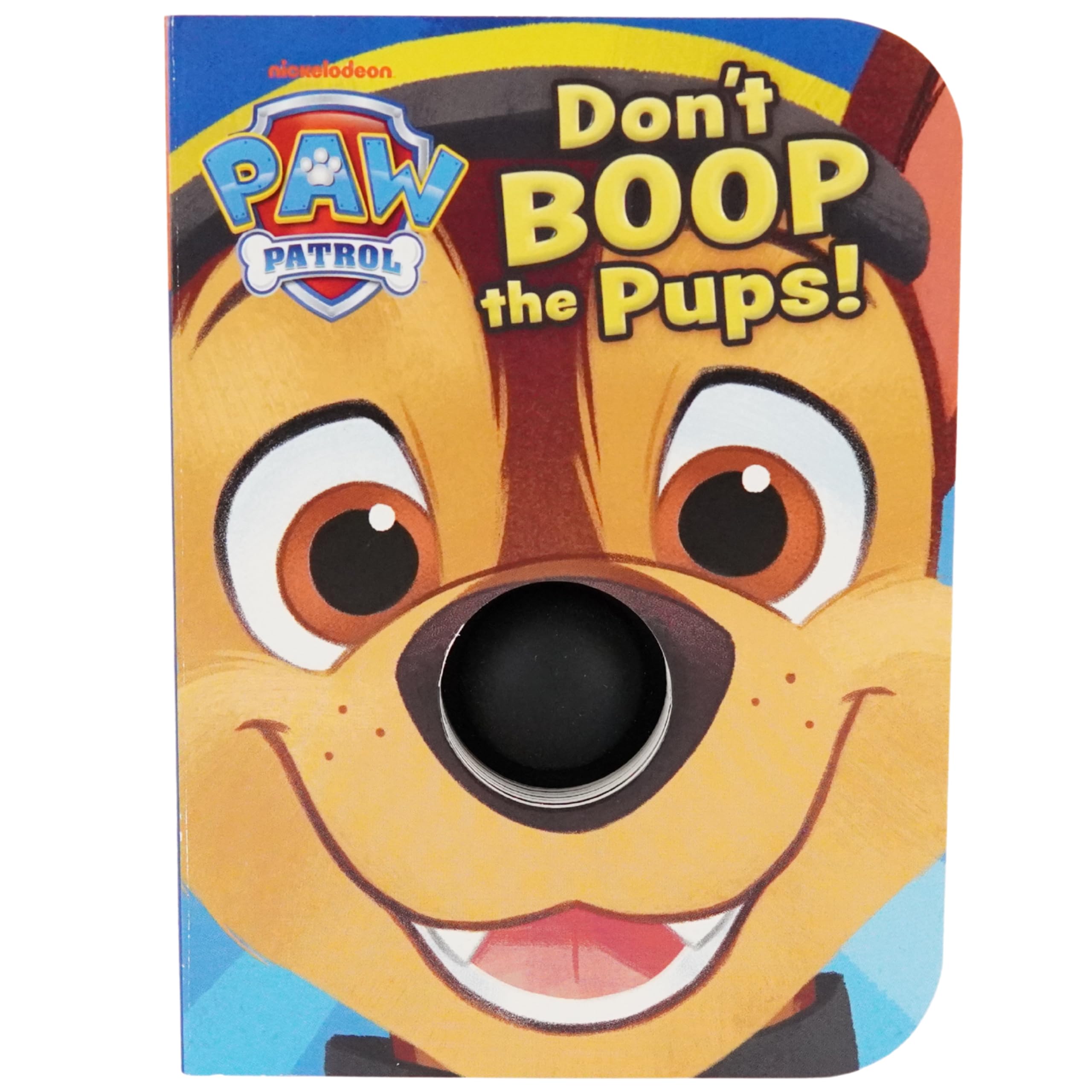 Paw Patrol: DonT Boop The Pups! Board Book With Silicone PopIt Nose