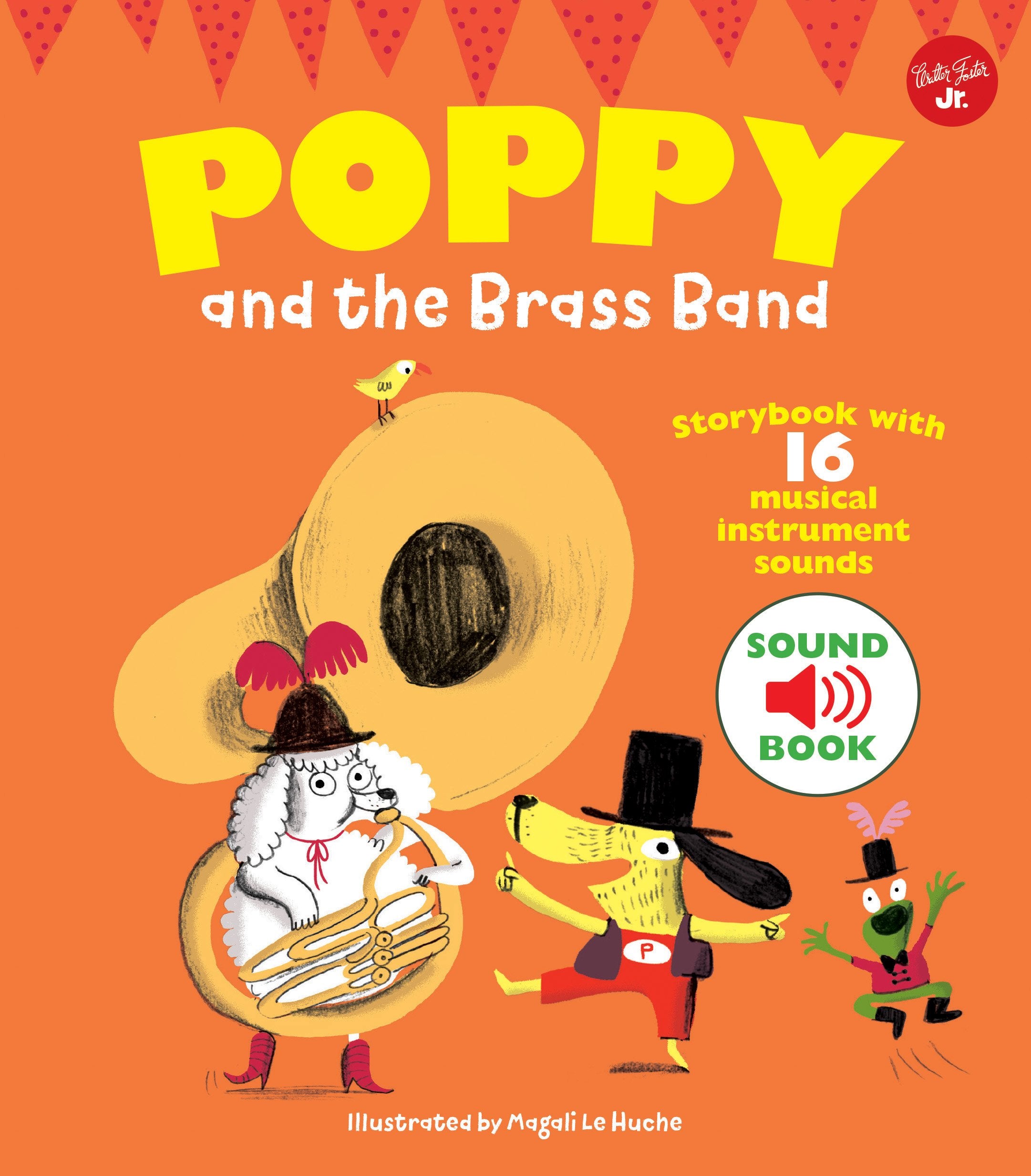 Poppy and the Brass Band: Storybook with 16 musical instrument sounds (Poppy Sound Books),Used