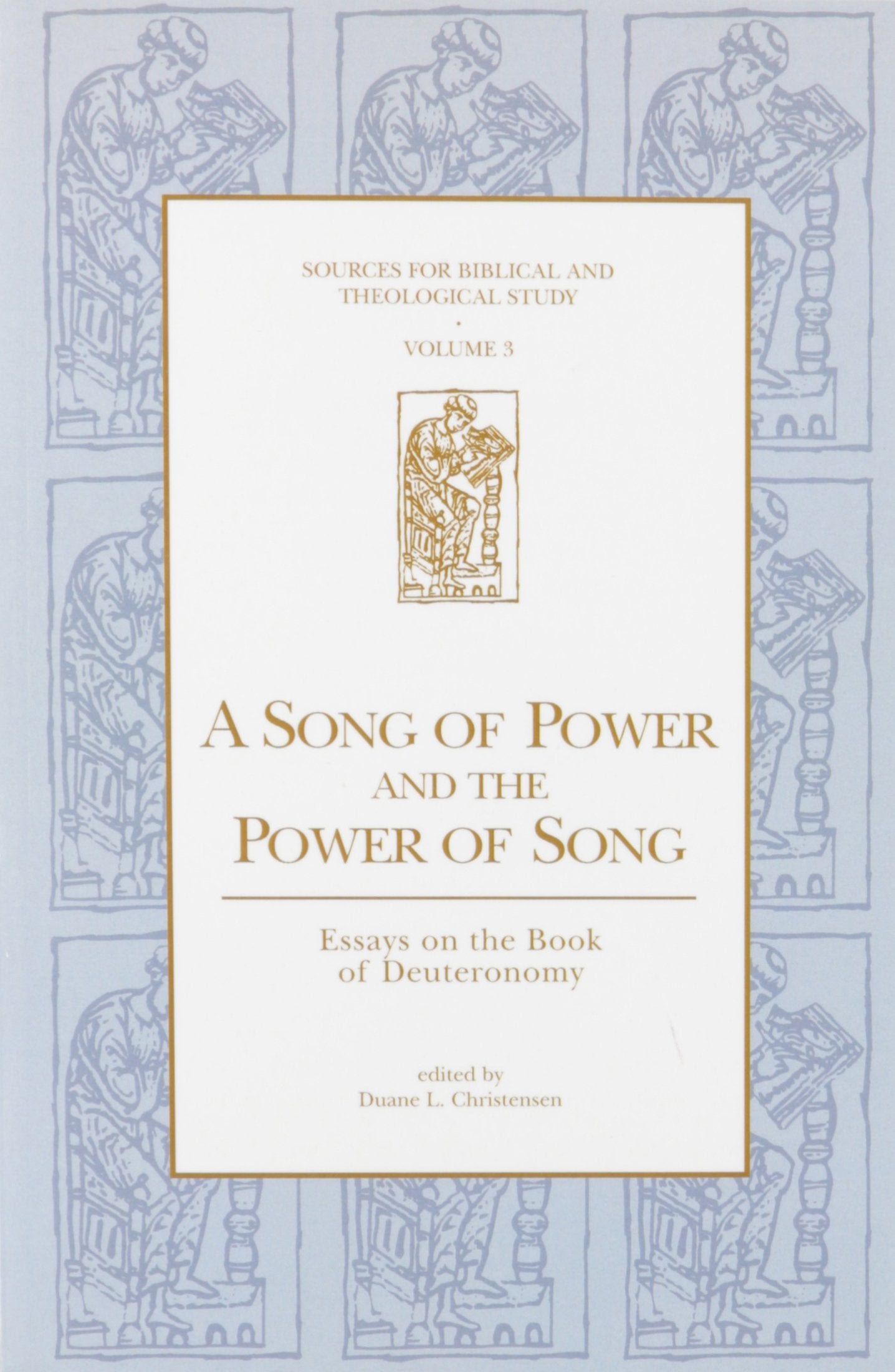 A Song of Power and the Power of Song: Essays on the Book of Deuteronomy (Sources for Biblical and Theological Study Old Testame,Used