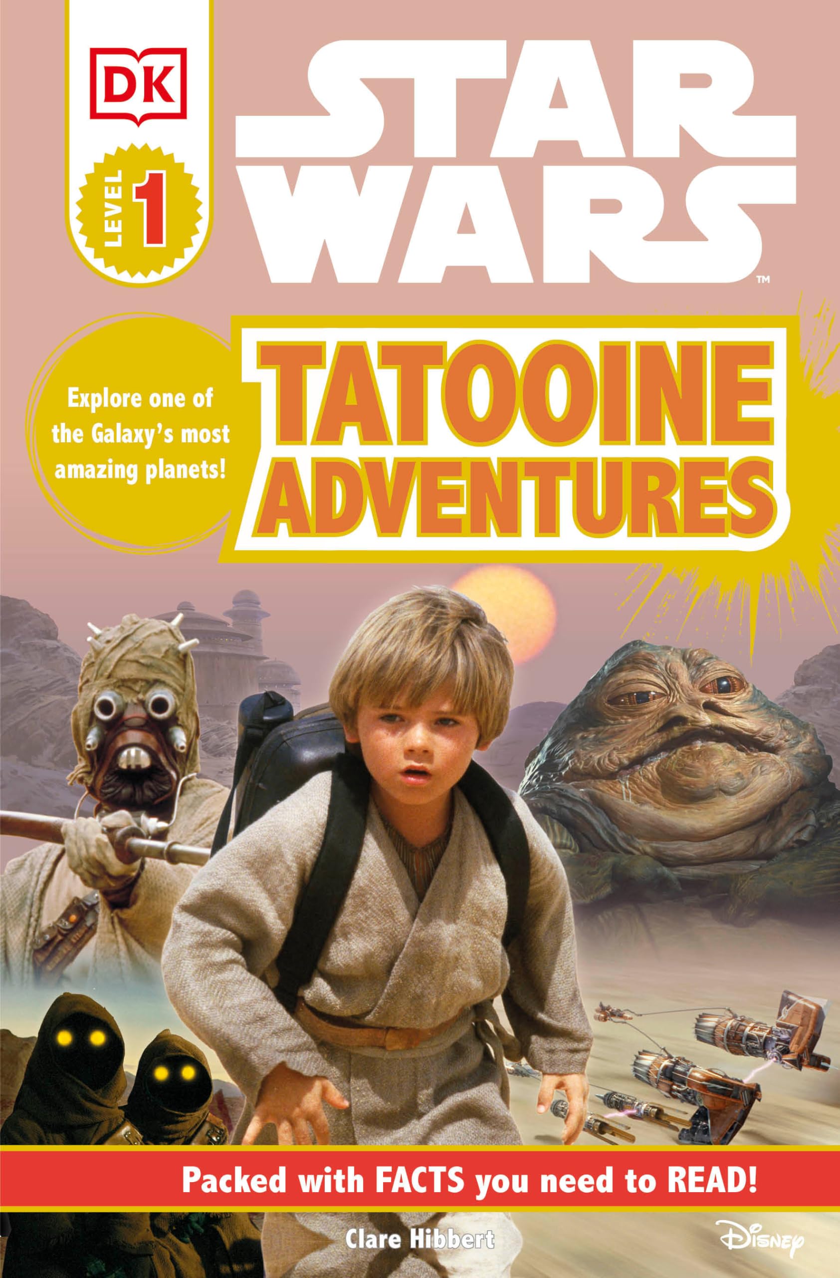 DK Readers L1: Star Wars: Tatooine Adventures (DK Readers Level 1),Used