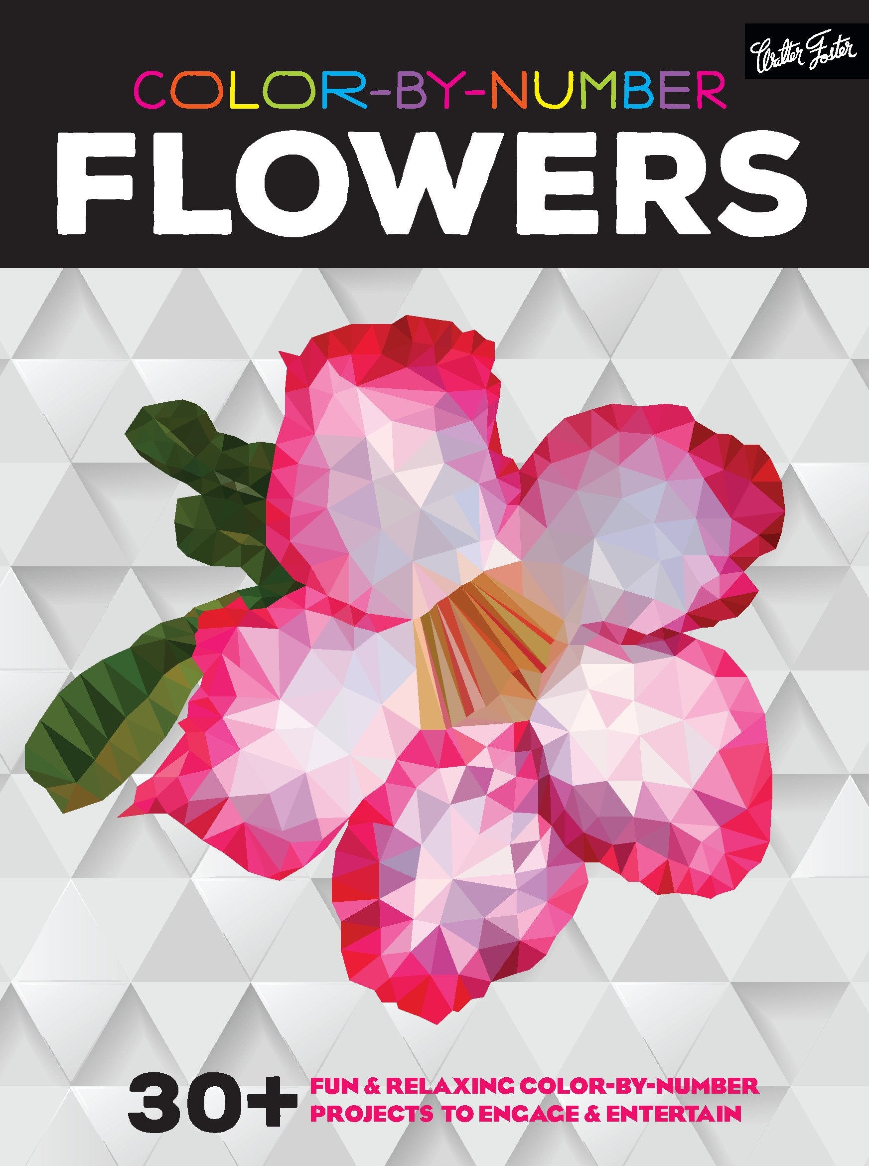 Colorbynumber: Flowers: 30+ Fun & Relaxing Colorbynumber Projects To Engage & Entertain
