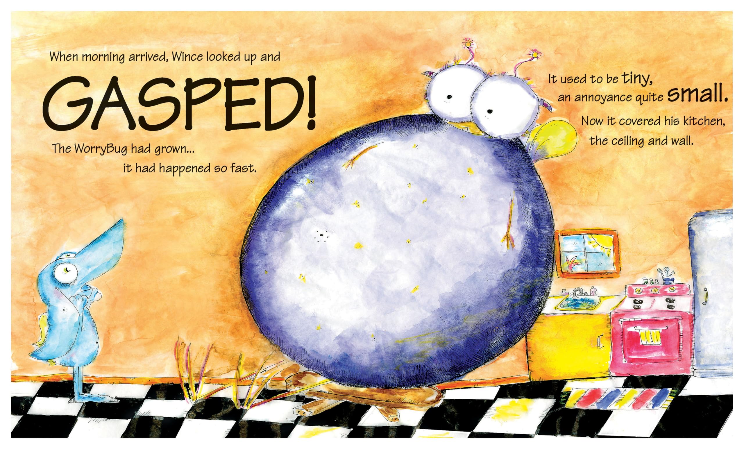 Don'T Feed The Worrybug: A Children'S Book About Worry (The Worrywoo Monsters Series),Used