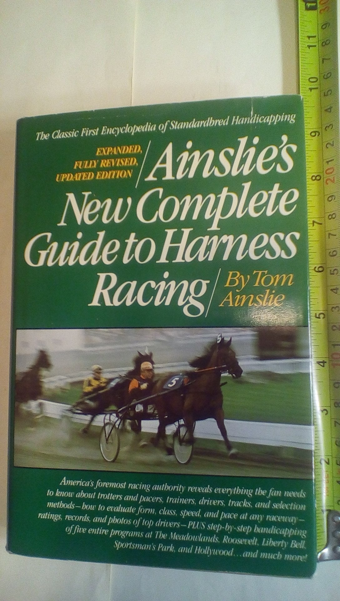 Ainslie's New Complete Guide to Harness Racing,Used