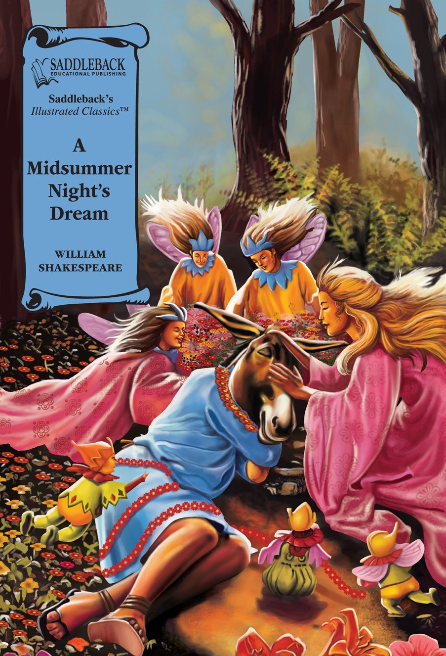 A Midsummer Night's Dream Graphic Novel (Saddleback's Illustrated Classics),New