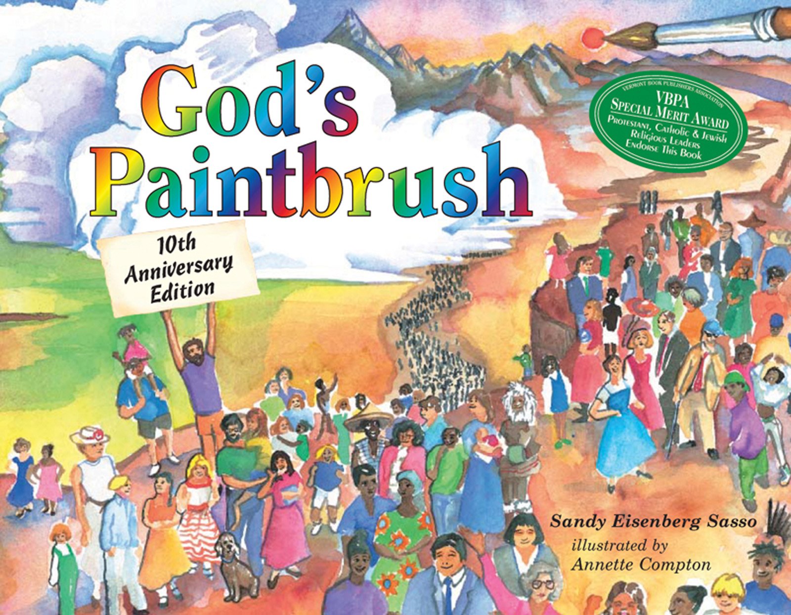 God's Paintbrush: Tenth Anniversary Edition,Used