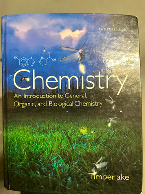 Chemistry: An Introduction to General, Organic, and Biological Chemistry, Books a la Carte Plus MasteringChemistry with eText ,Used