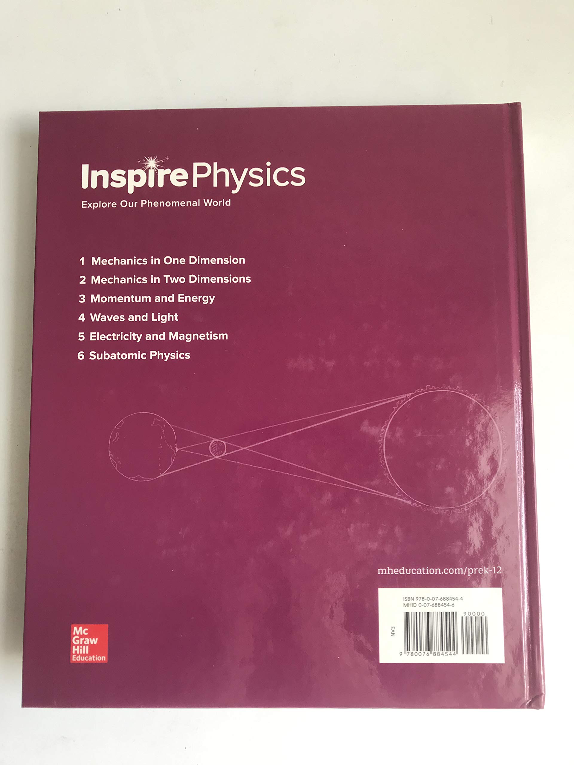 Inspire Science: Physics, G912 Teachers Edition  9780076884544,Used