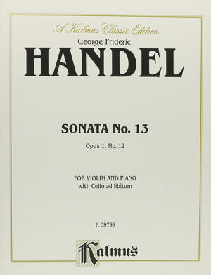 Chamber Sonata No. 13, Op. 112: Kalmus Edition,Used