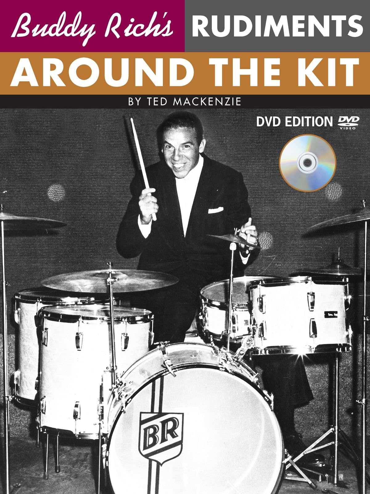 Buddy Rich'S Rudiments Around The Kit Book/Online Audio-new