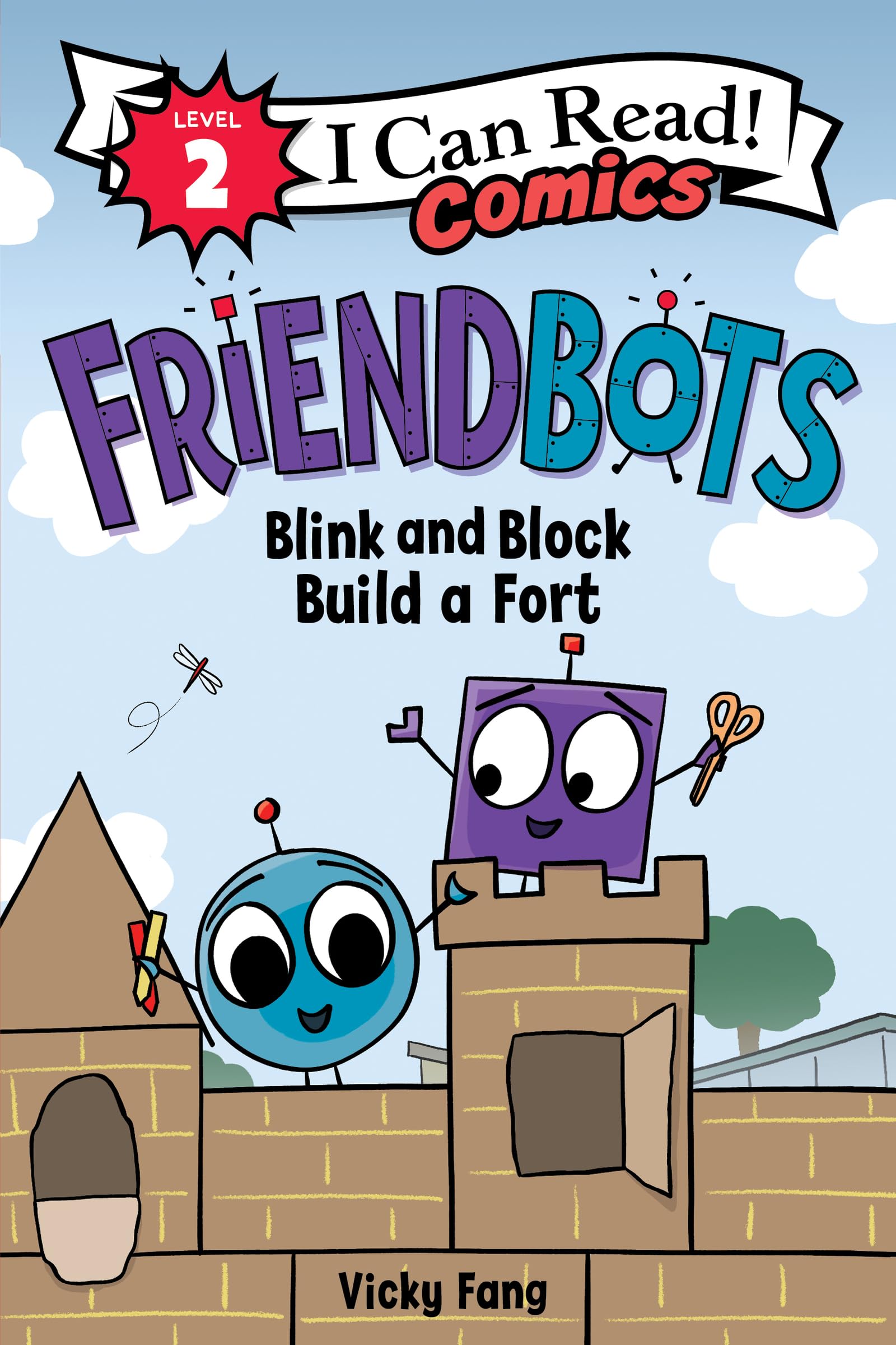 Friendbots: Blink And Block Build A Fort (I Can Read Comics Level 2),Used