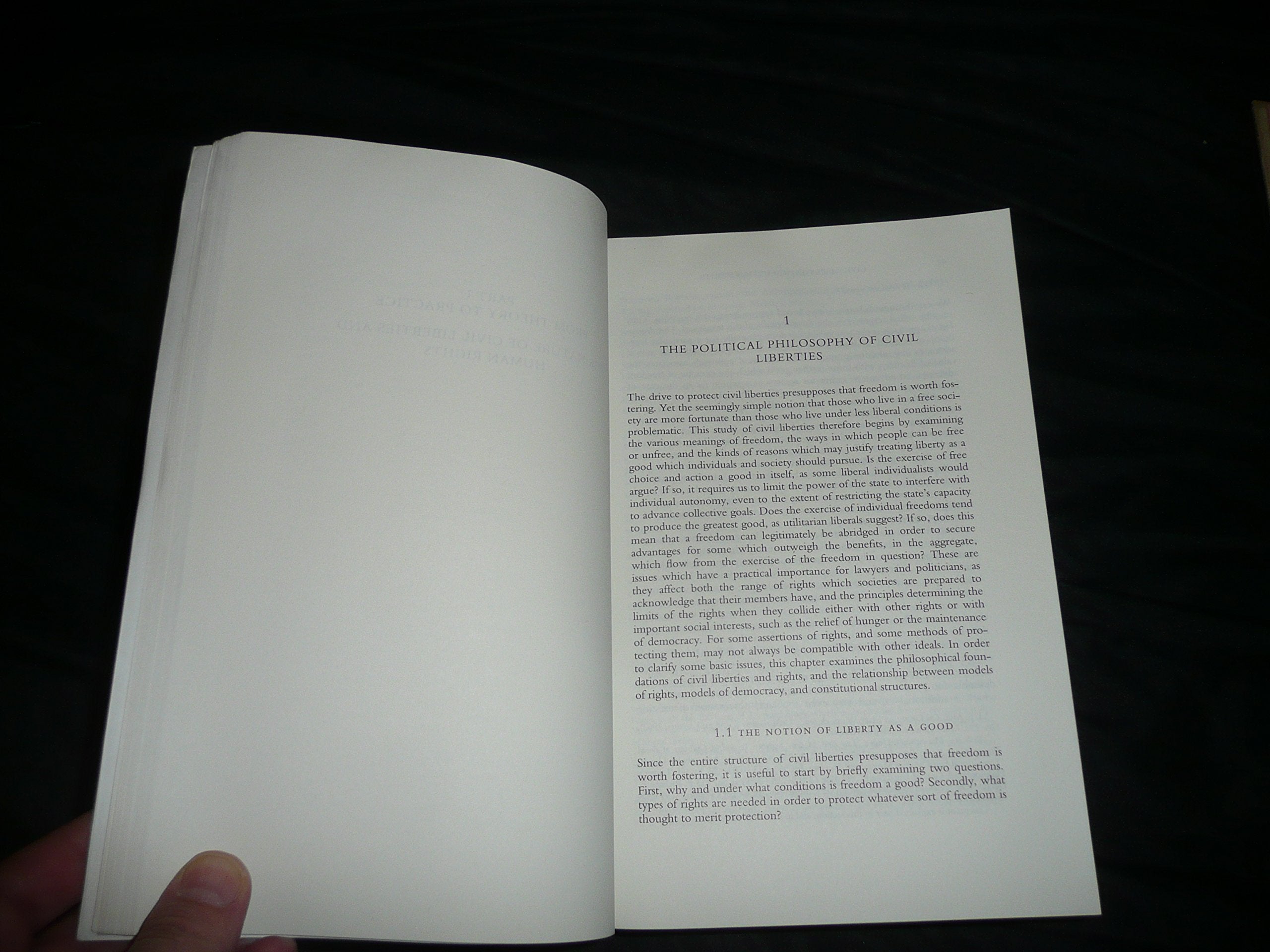 Civil Liberties and Human Rights in England and Wales,Used