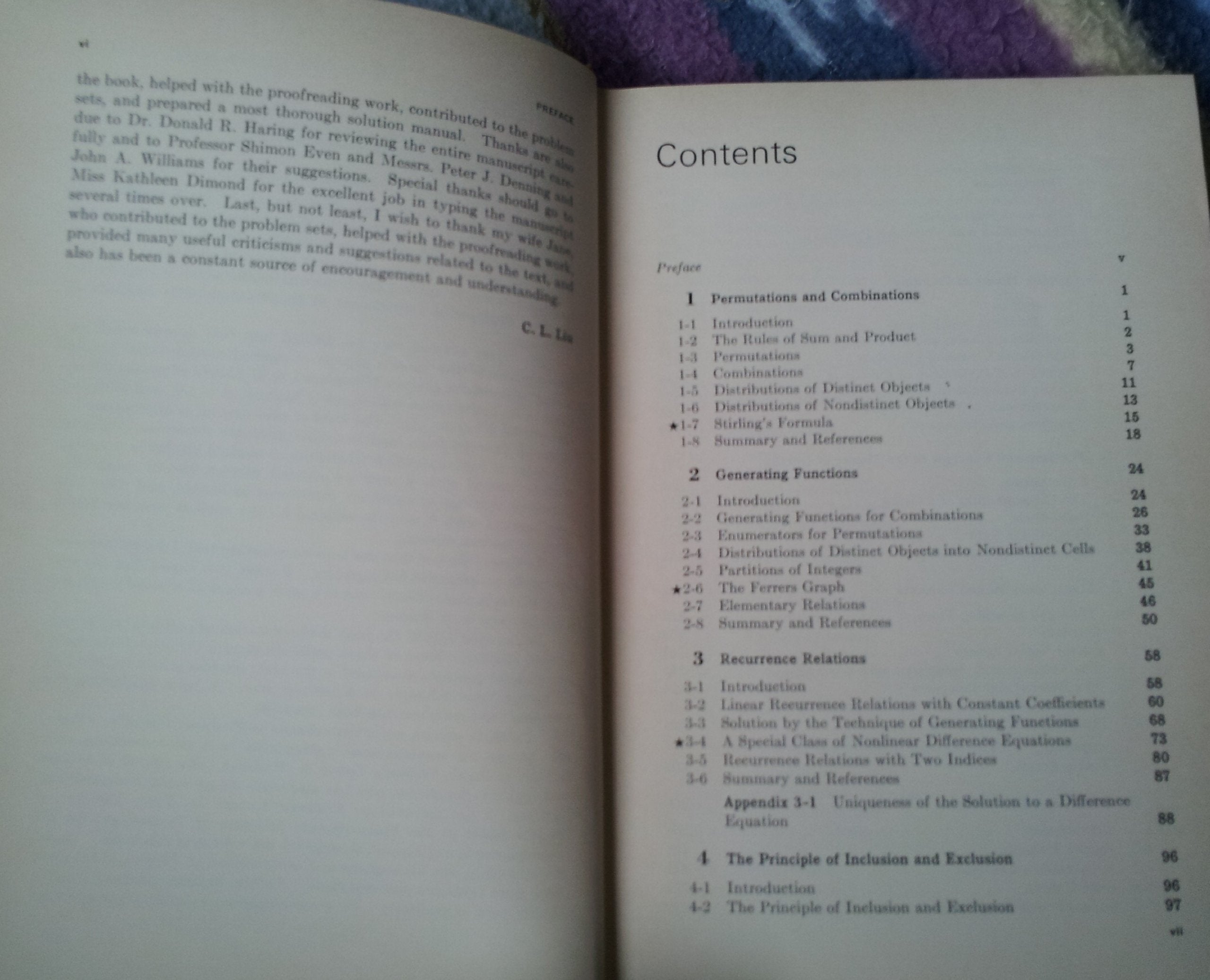 Introduction To Combinatorial Mathematics,Used