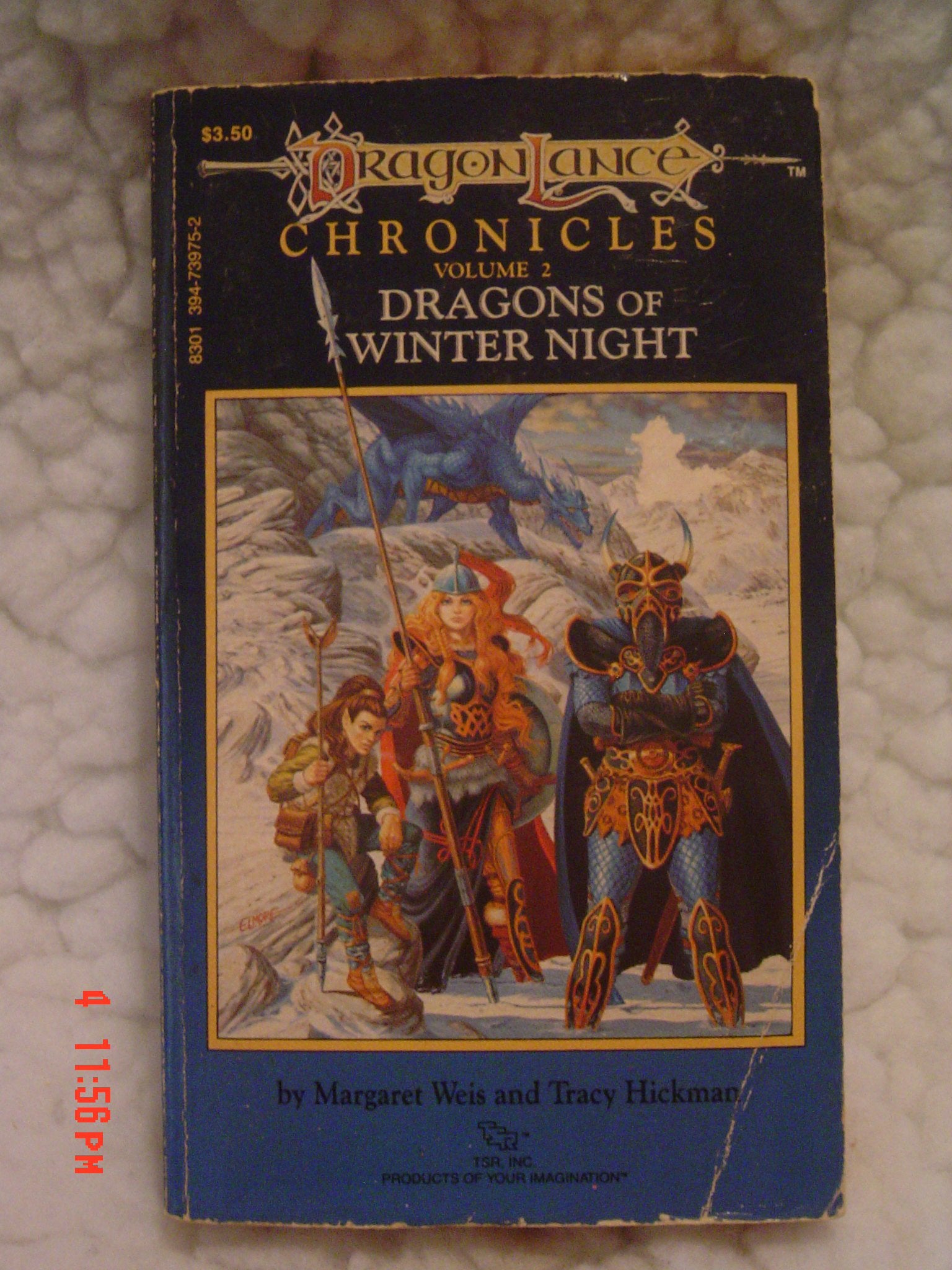 Dragons Of Winter Night (Dragonlance Chronicles, Vol. 2),Used