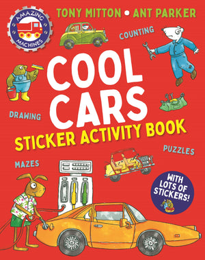Amazing Machines Cool Cars Activity Book,Used