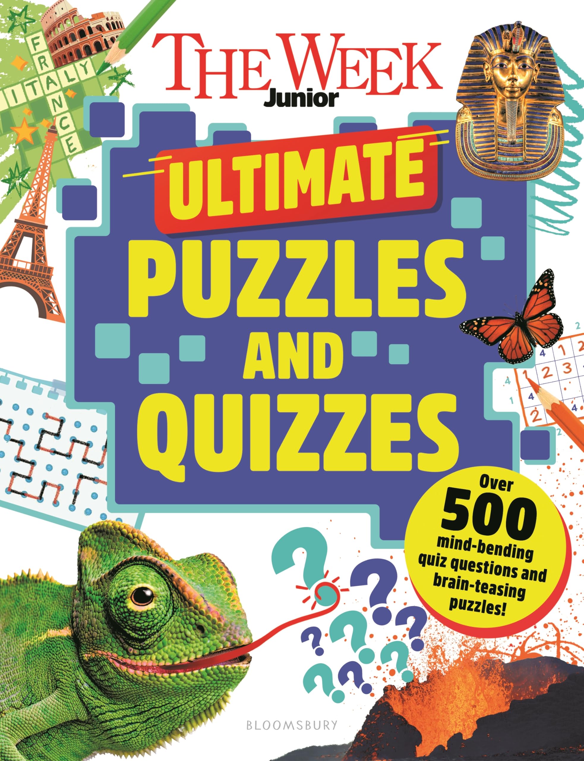 The Week Junior Ultimate Puzzles And Quizzes: Over 200 Pages Of MindBending Quizzes, Sudoku, Word Searches, Crosswords And Much