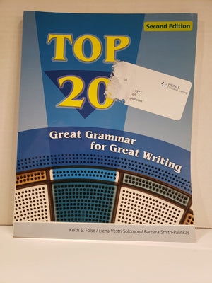 Top 20: Great Grammar for Great Writing,Used