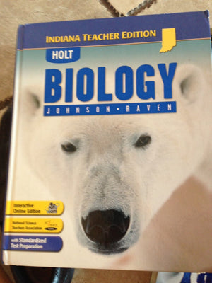 Holt Biology Teacher Edition,Used