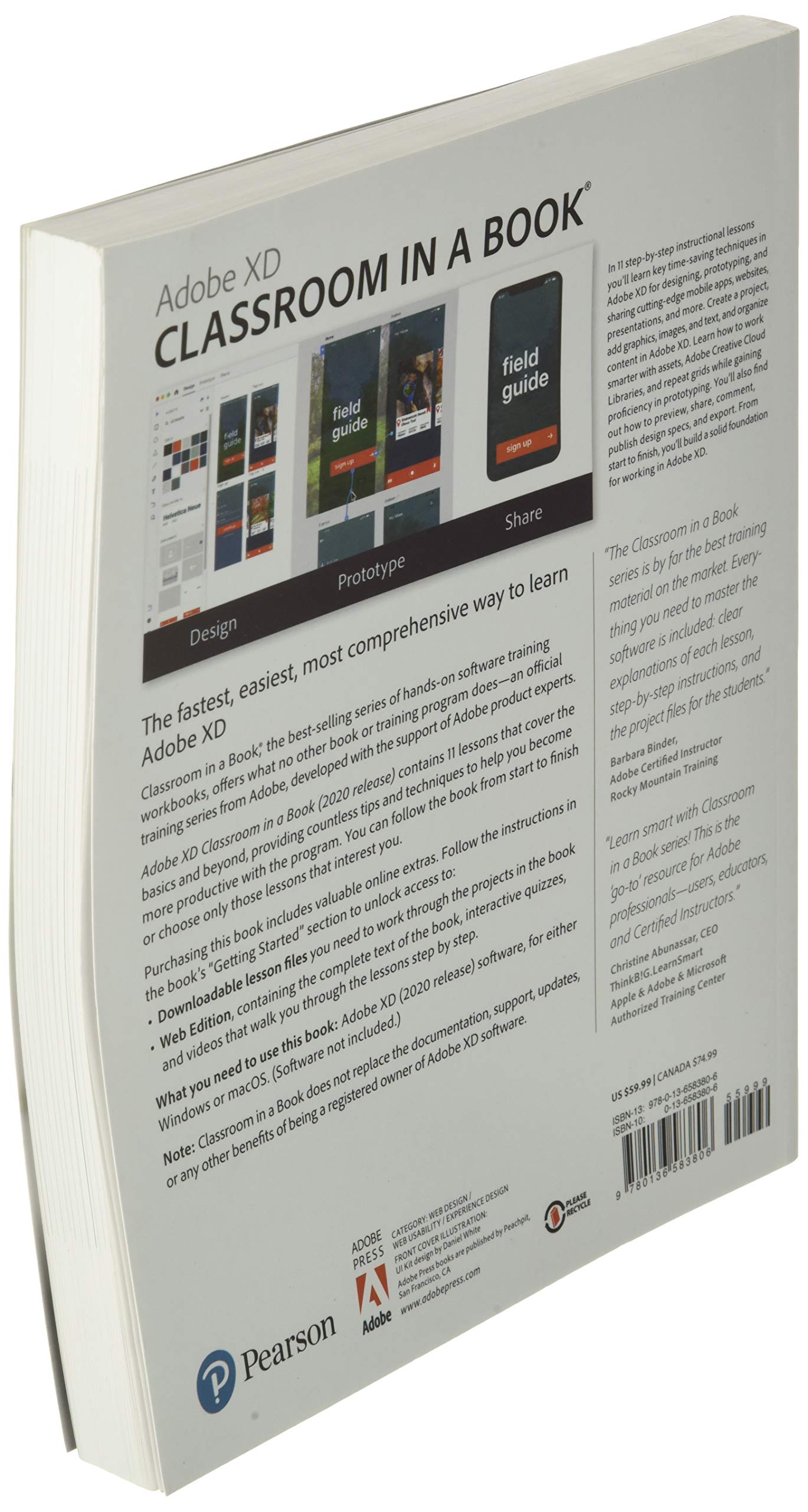 Adobe XD Classroom in a Book (2020 release),Used
