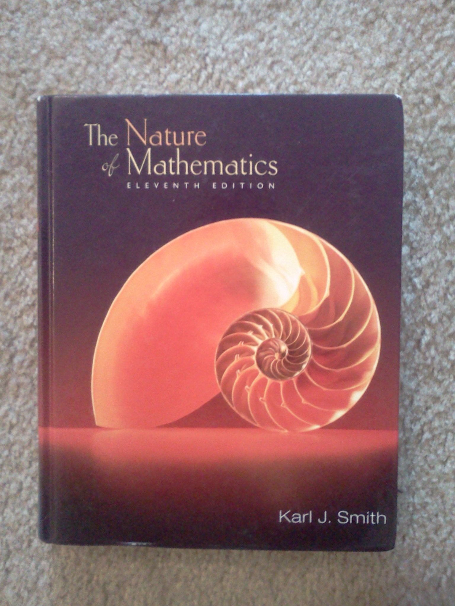 Nature of Mathematics (11th Edition),New