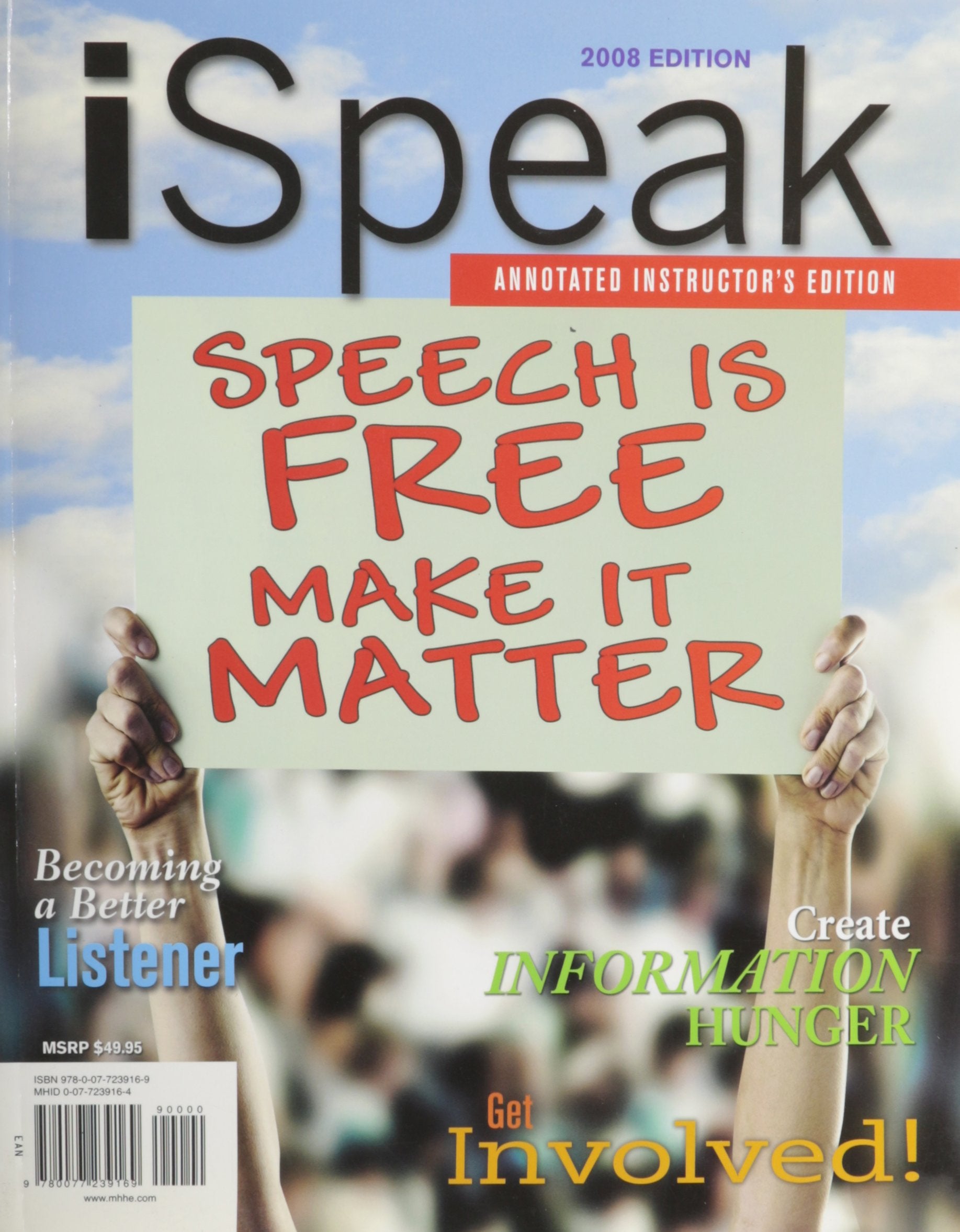 iSpeak: Public Speaking for Contemporary Life: Annotated Instructors Edition,Used