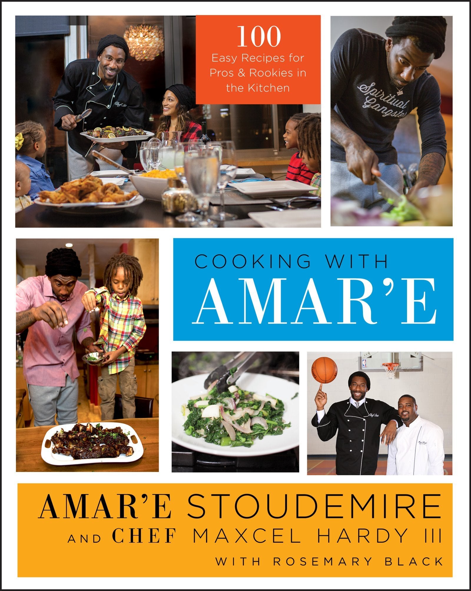 Cooking with Amar'e: 100 Easy Recipes for Pros and Rookies in the Kitchen,Used